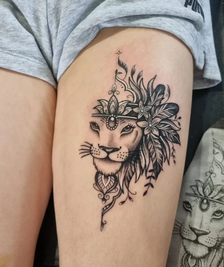 30 Lioness Tattoos to Symbolize Fearlessness and Confidence