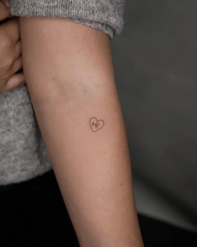 **Heart of Self-Love Tattoo**