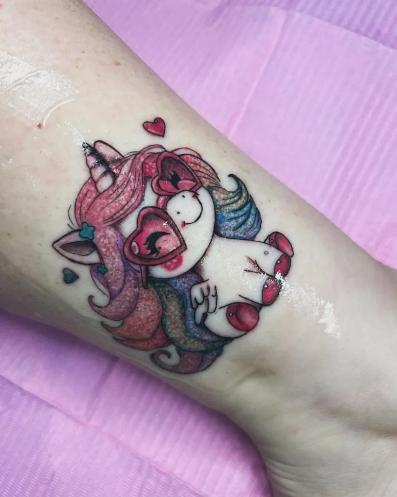 ### Unicorn Dreamscape Tattoo