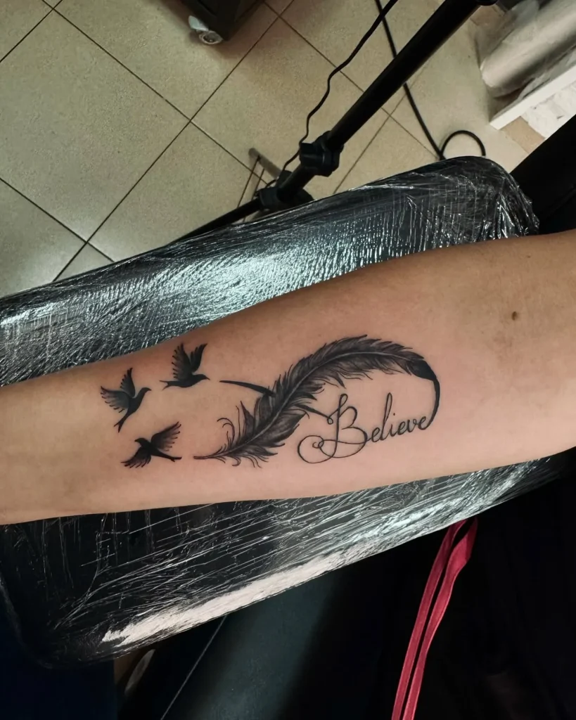 ## Birds and Quill Harmony Tattoo