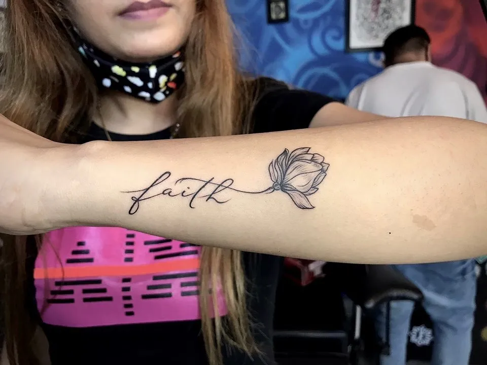 ### Blooming Faith Tattoo