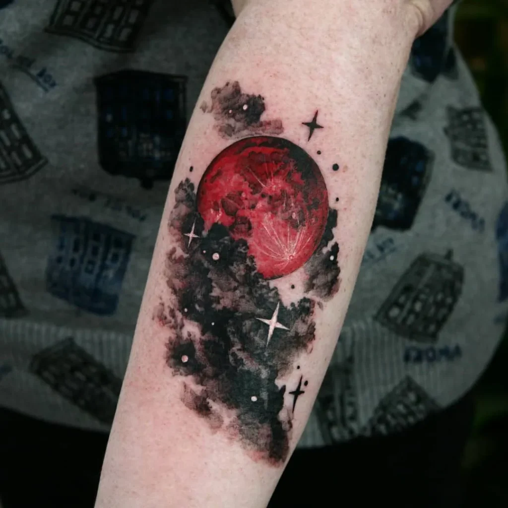 ### Cosmic Rose Tattoo