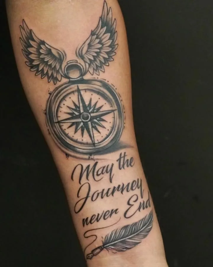 **Journey in Flight Tattoo**