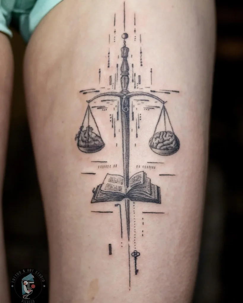 **Sword of Justice Tattoo**