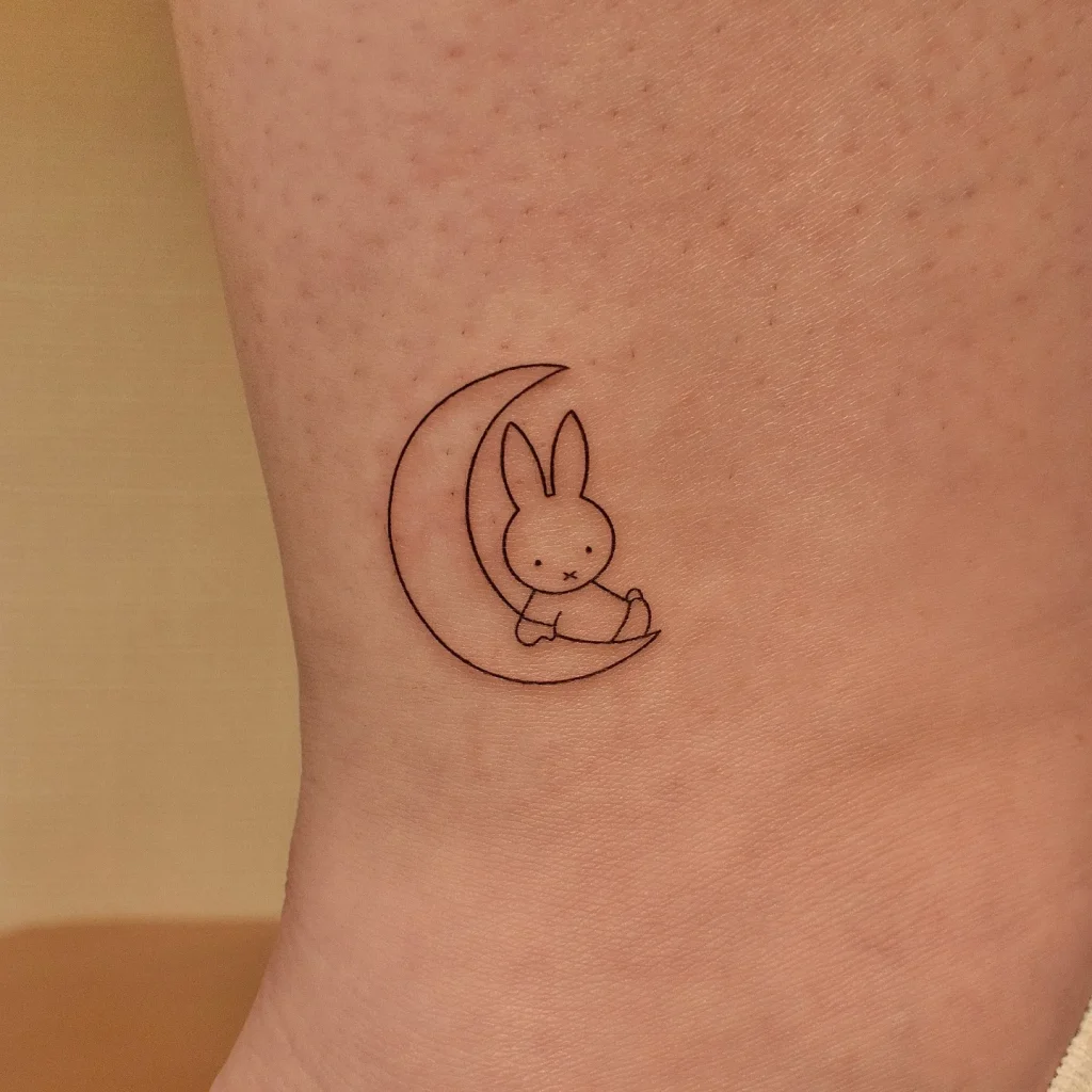 **Bunny on Moon**