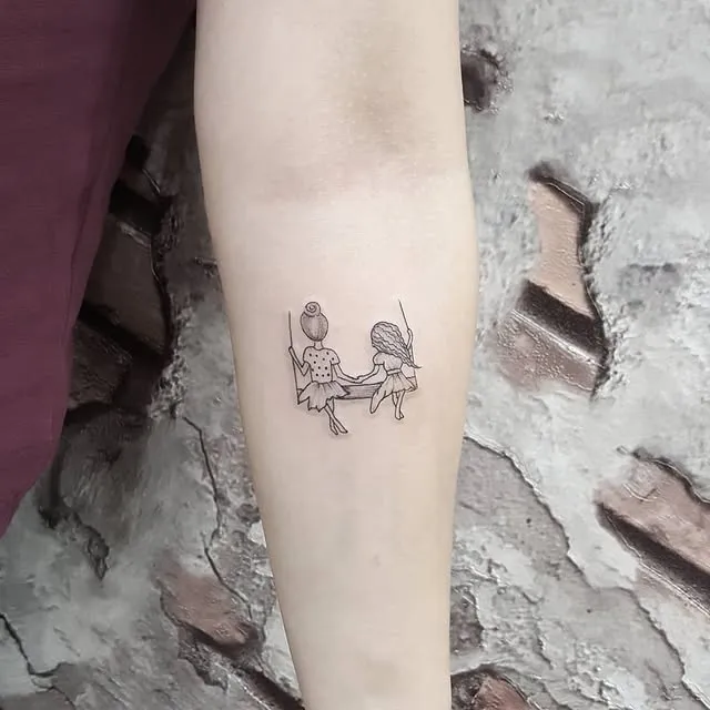 Dancing Fairies Tattoo