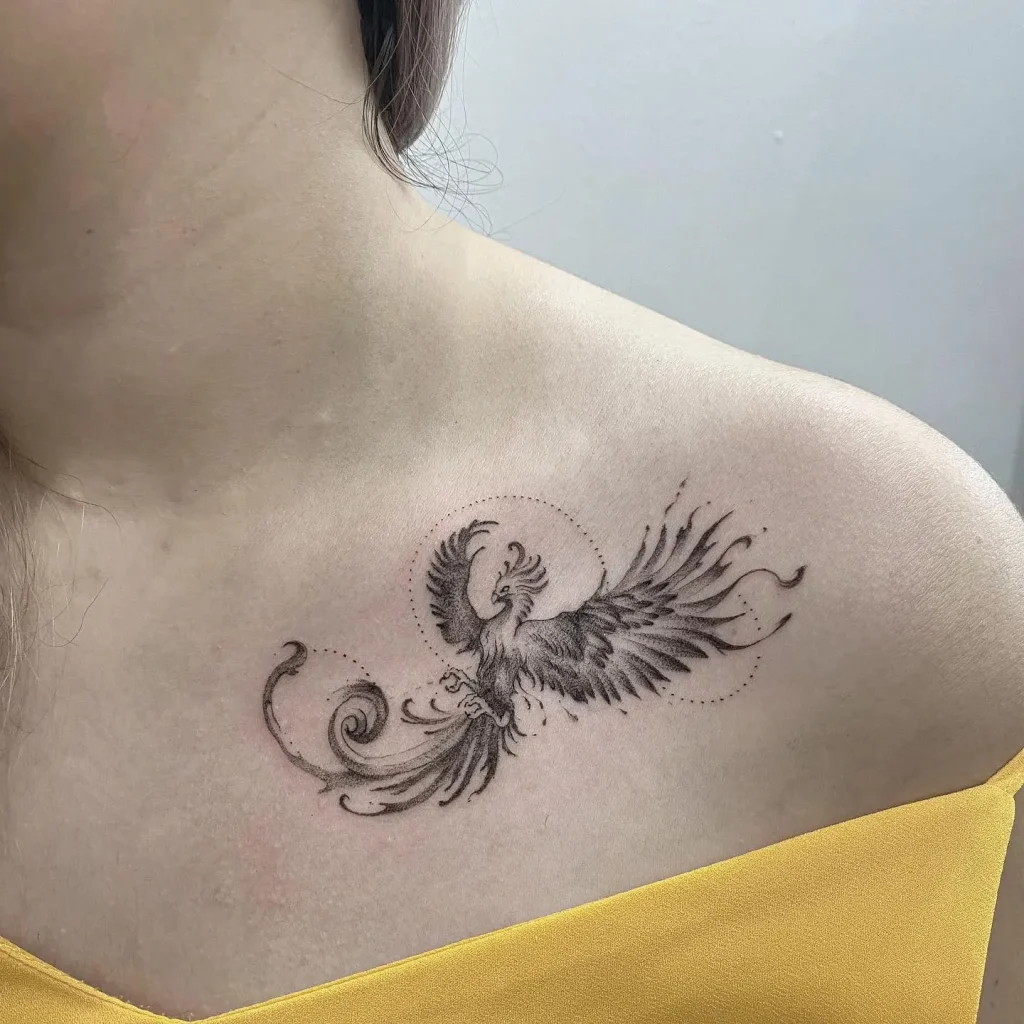 Delicate Shoulder Phoenix