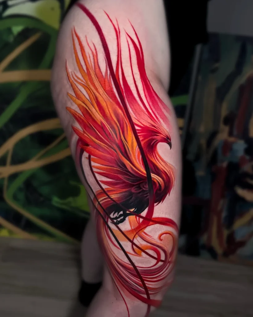 Flaming Phoenix Wings