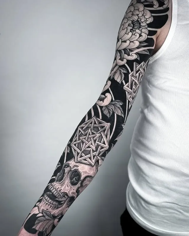 Floral Skull Patterns