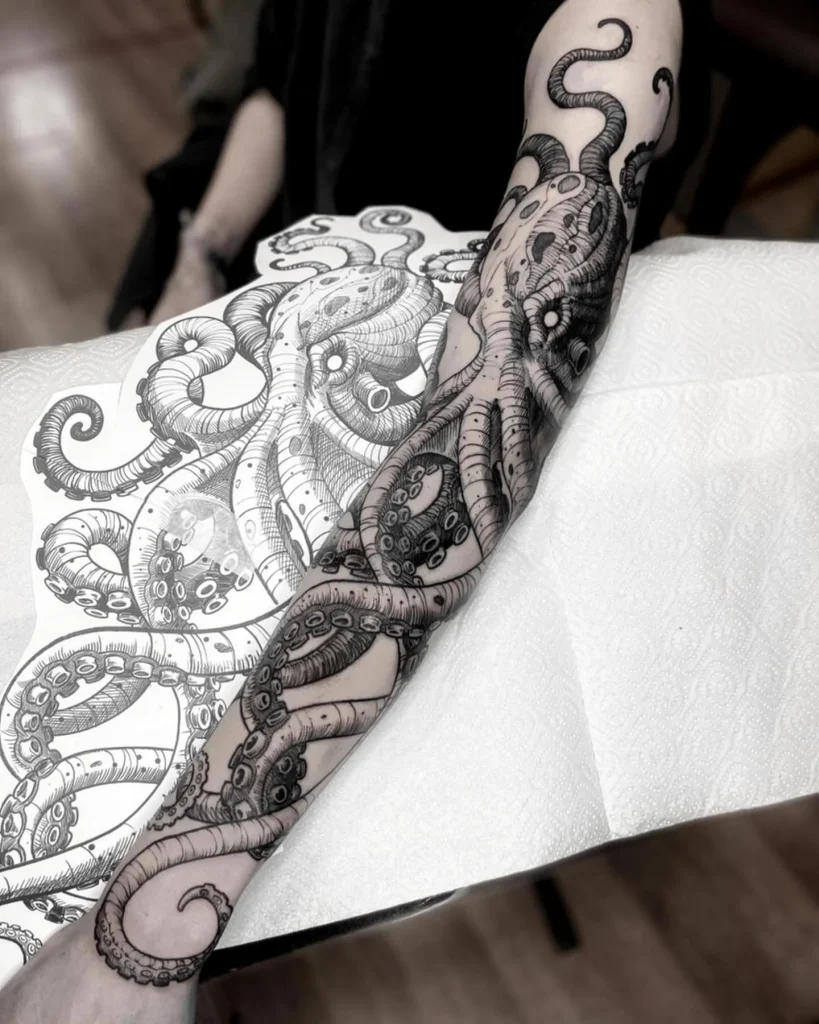 Full Sleeve Tentacle Wonder