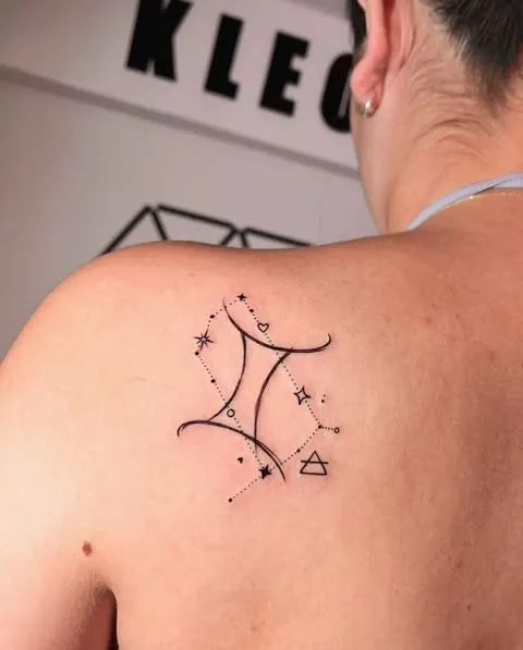 Gemini Constellation Charm