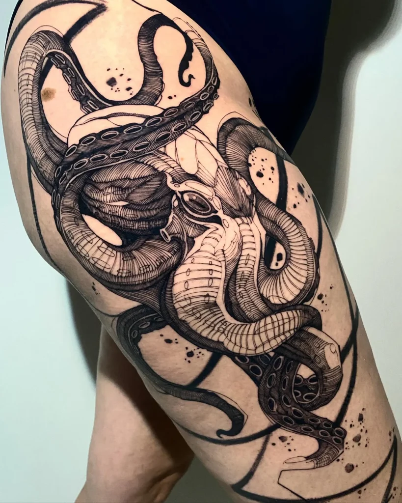 Intricate Tentacle Wrap