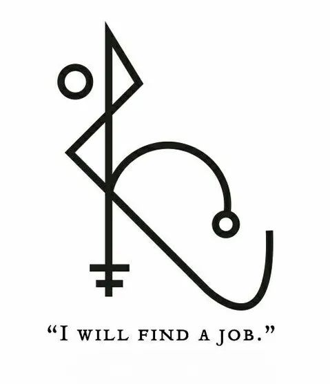 Job Manifestation Sigil