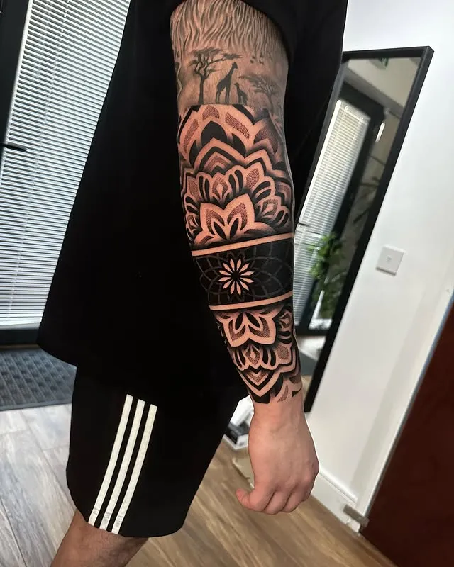 Mandala Forearm Elegance