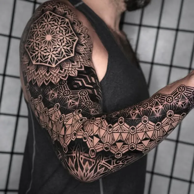 Mandala Sleeve Elegance