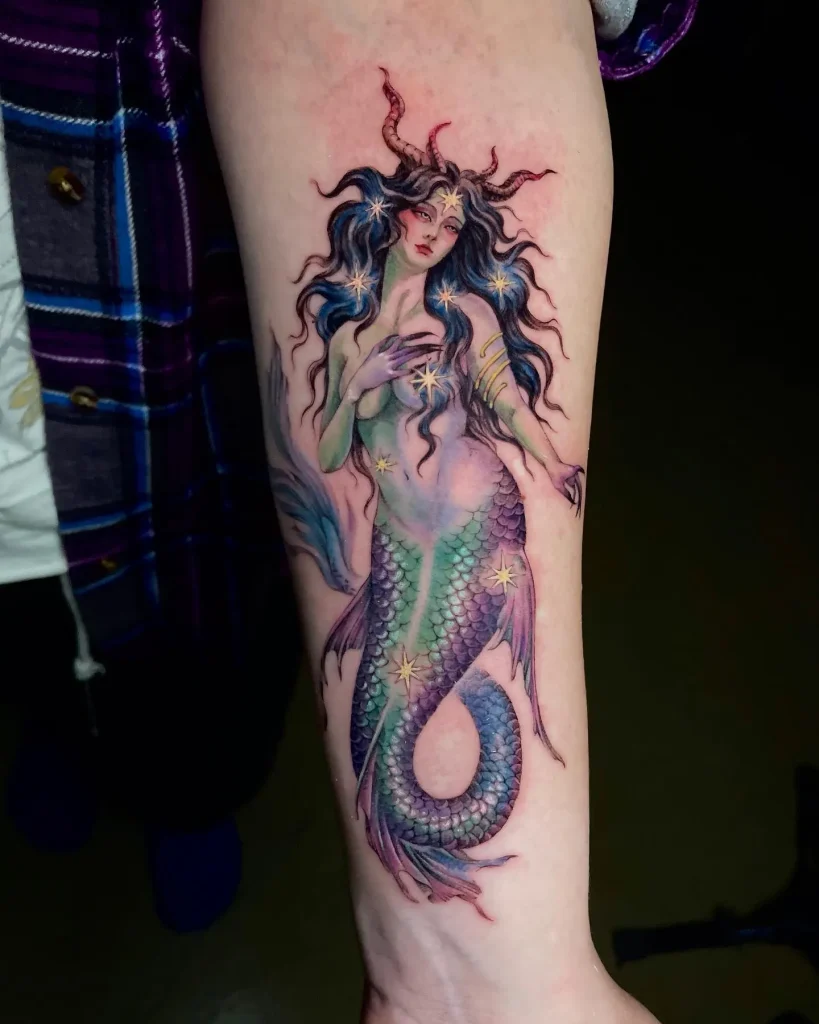 **Mystical Mermaid Capricorn**