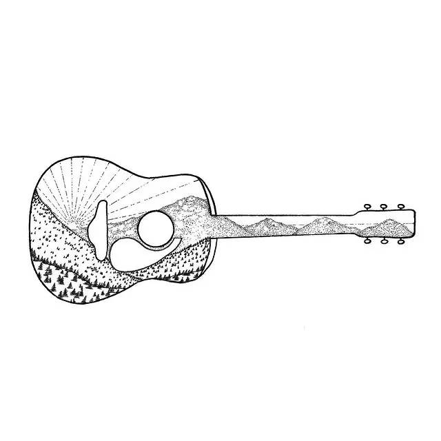 Nature-Inspired Guitar Design