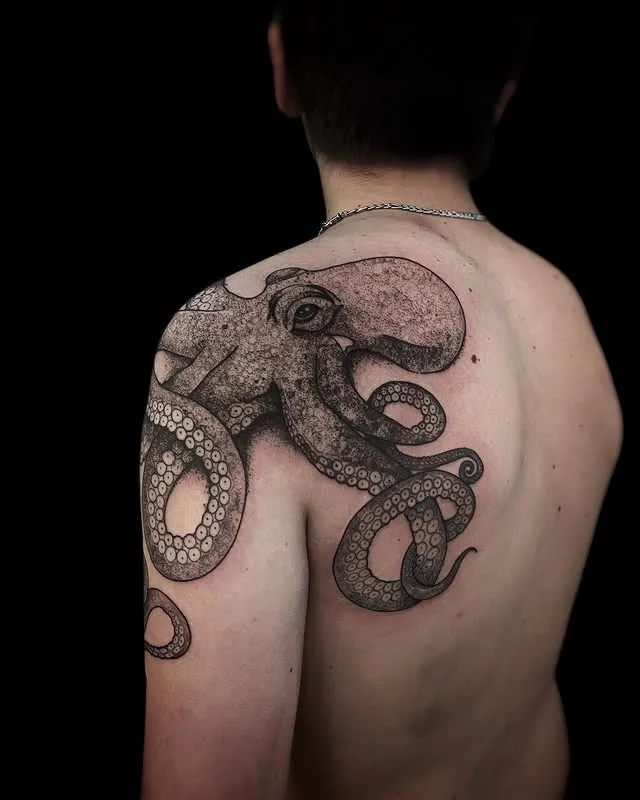 Octopus Shoulder Embrace