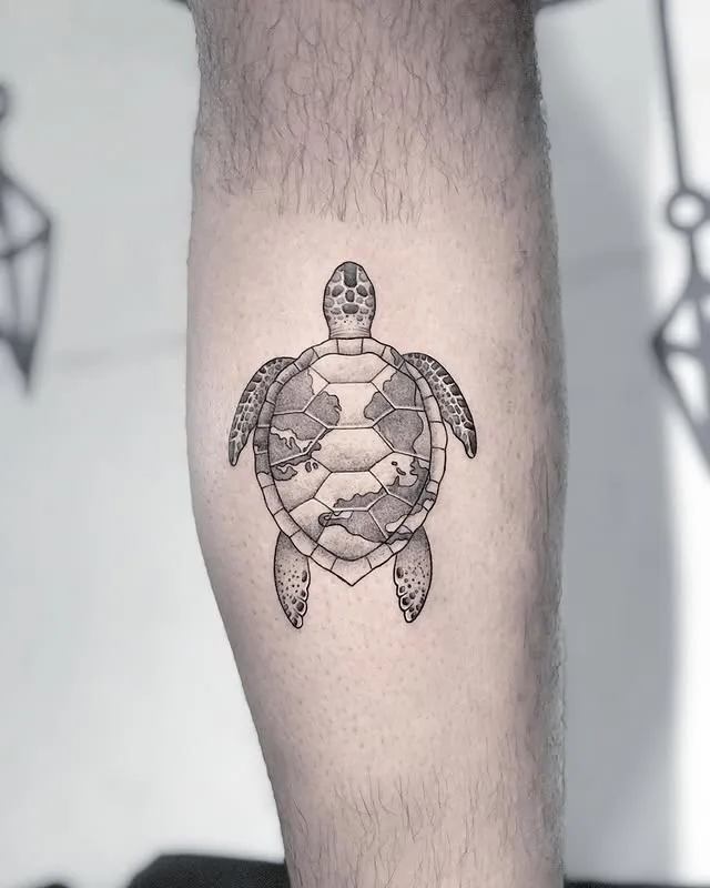 34 Turtle Tattoos: Wisdom, Longevity & Oceanic Grace