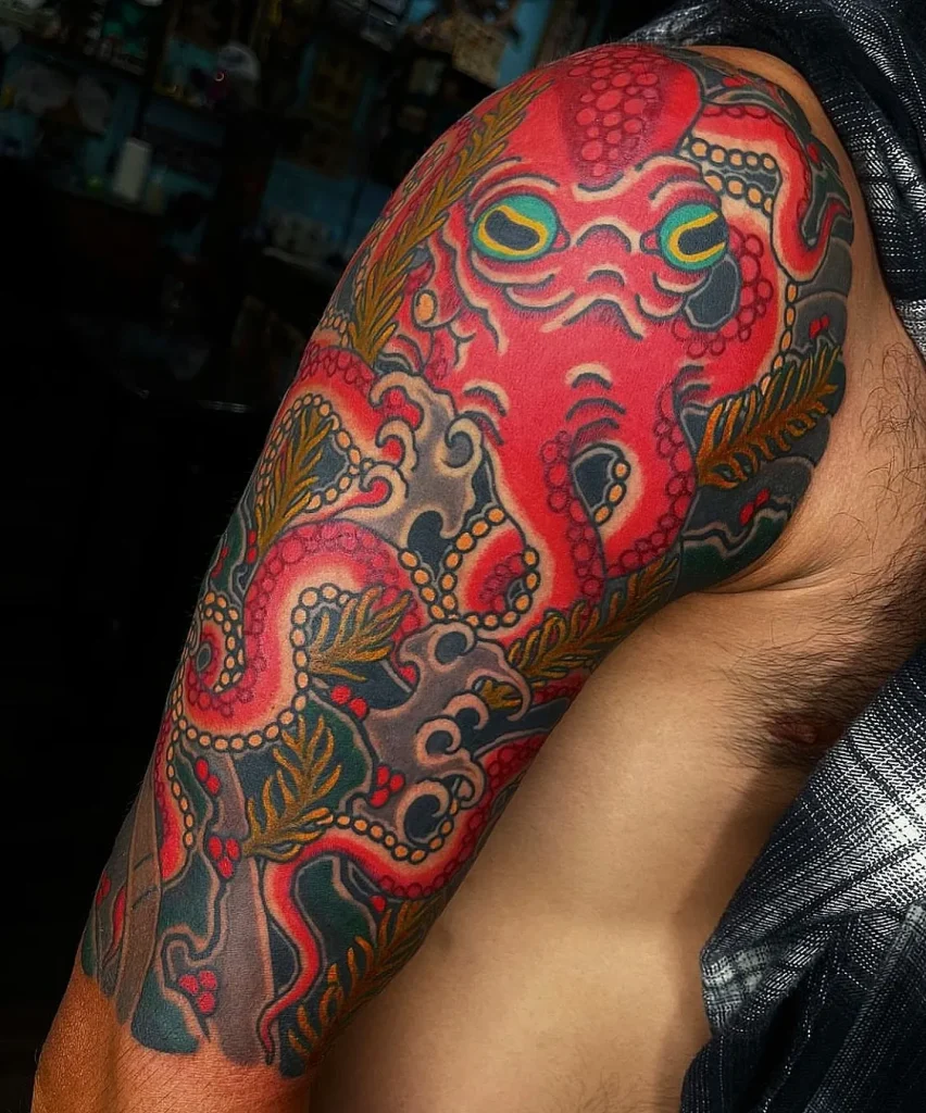 ### Vibrant Tentacle Sleeve